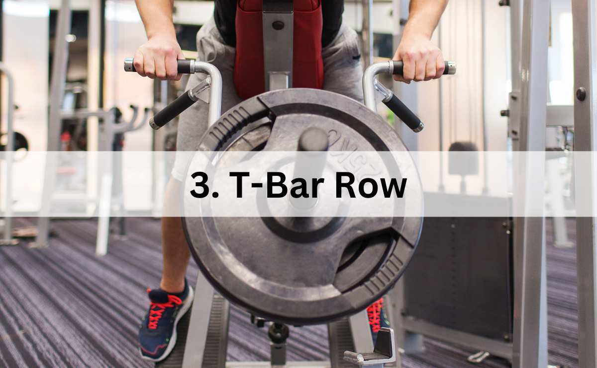 ท่าเล่นหลัง T-Bar Row