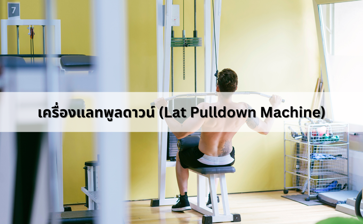 เครื่องแลทพูลดาวน์ (Lat Pulldown Machine)